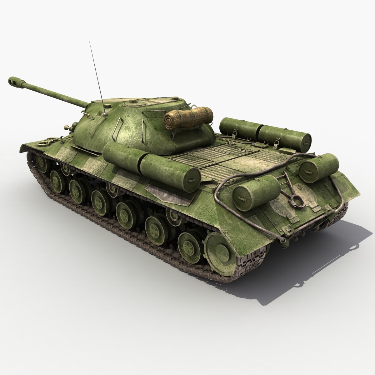 3D модель танка ИС-3
