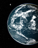 Screensaver Earth VS 3D : Space travel