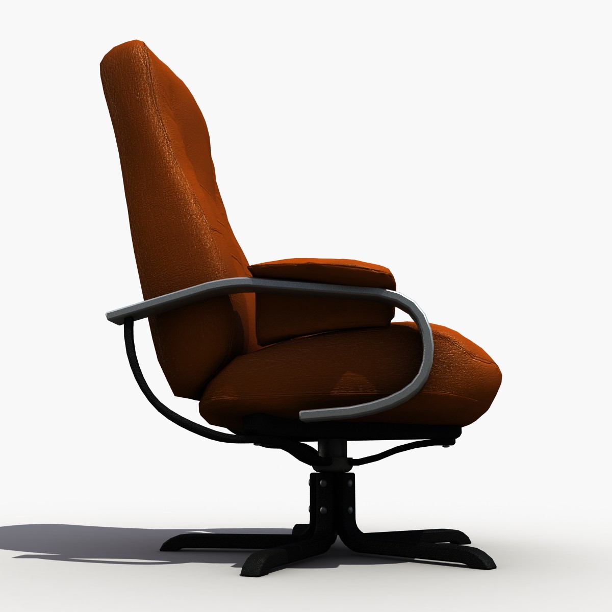 3D модель Коженное Офисное Кресло (Leather Chair)