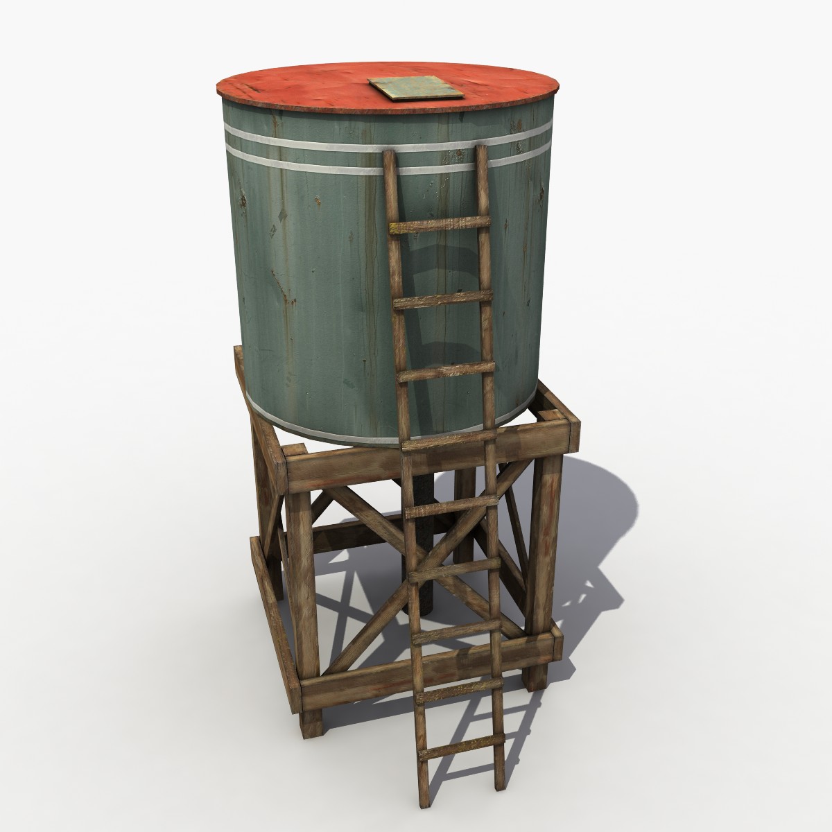3d model Old water tower