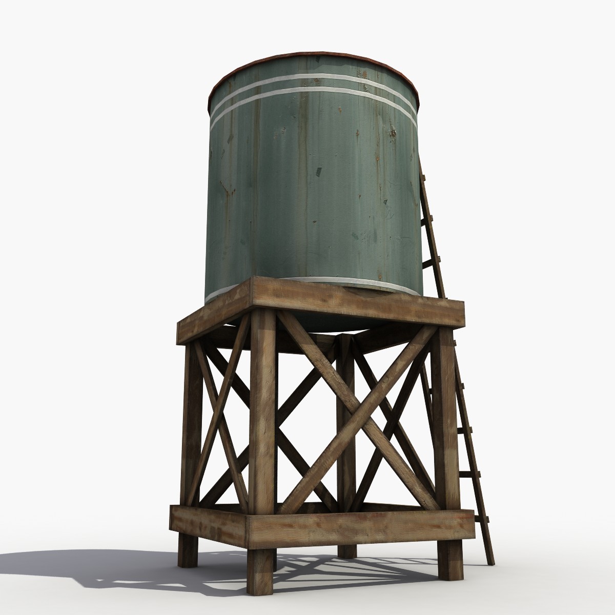 3d model Old water tower
