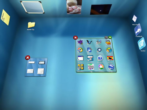 3D рабочий стол