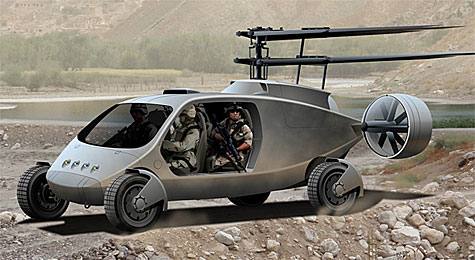 Concept cars, helicopter - AVX