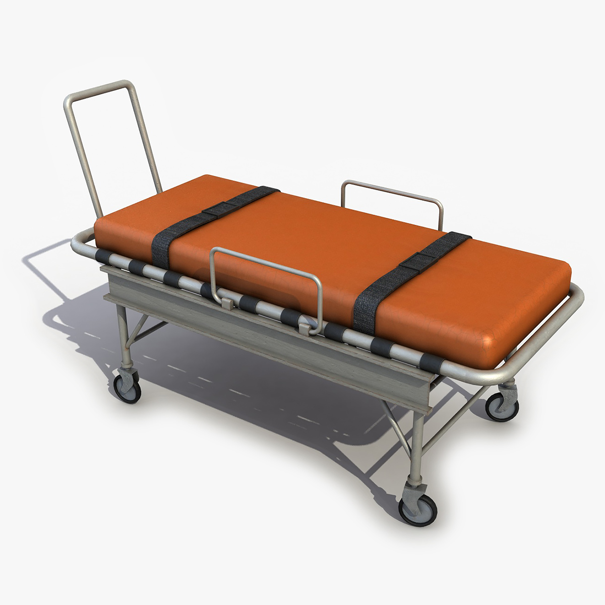 3D Model Rolling Stretcher (3D Model Санитарные колесные носилки)