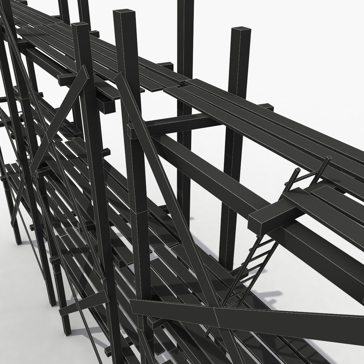 3d model Scaffolding