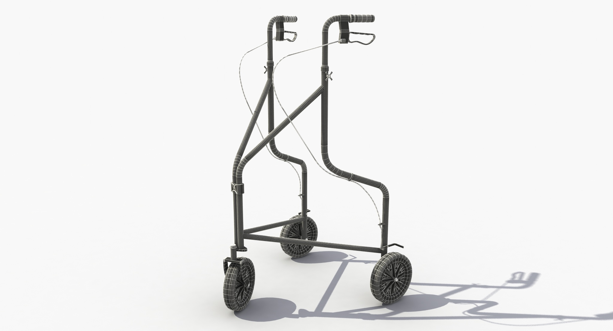 3D model Wheeled Walker (3D model Колесные ходунки)