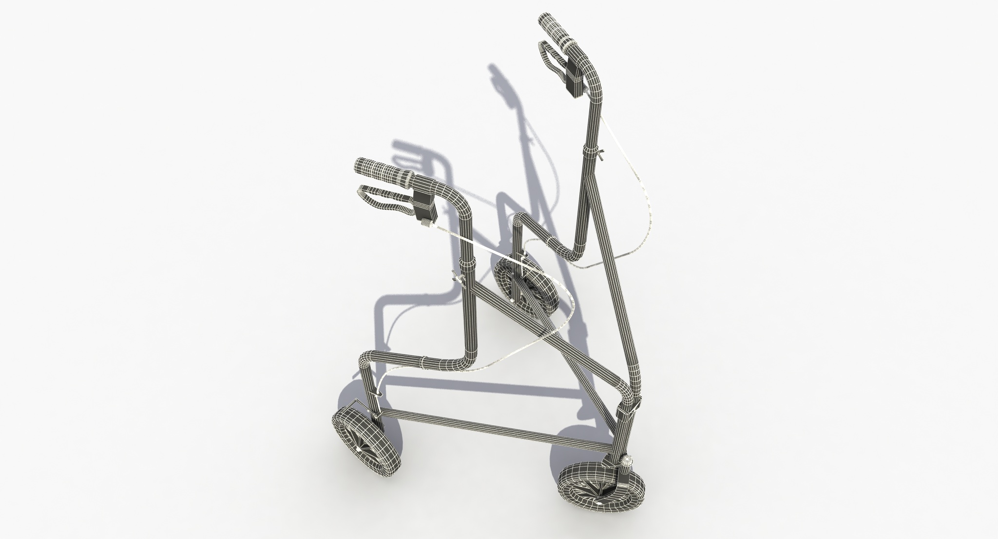 3D model Wheeled Walker (3D model Колесные ходунки)