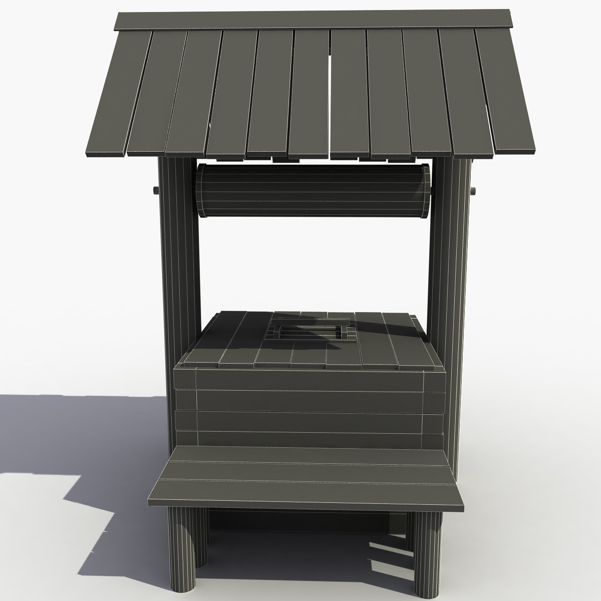 Деревянный колодец (Wooden Well)