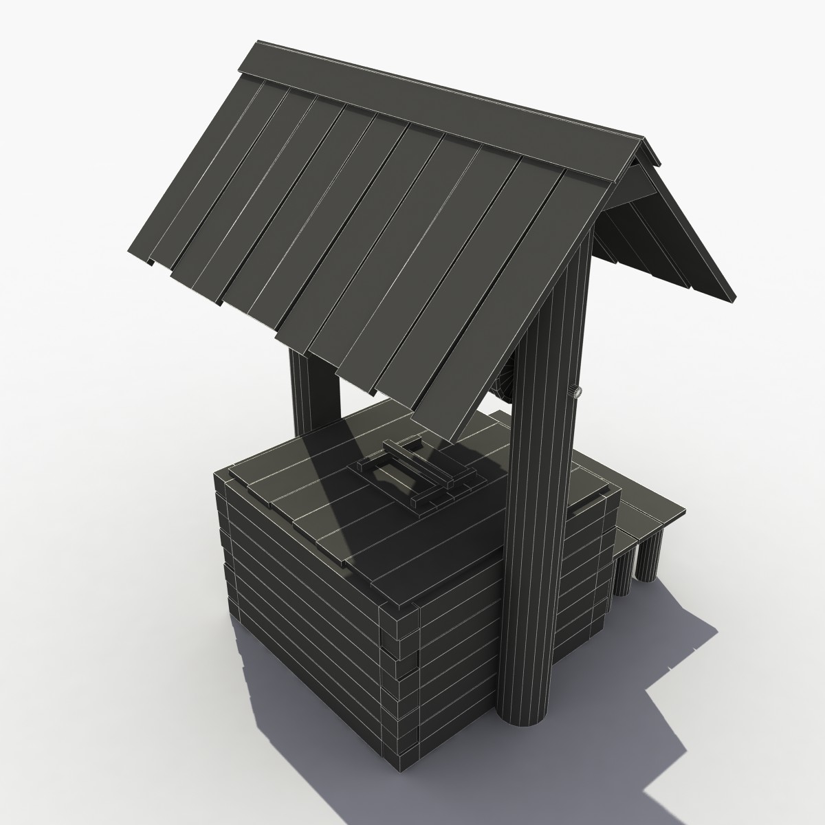 Деревянный колодец (Wooden Well)