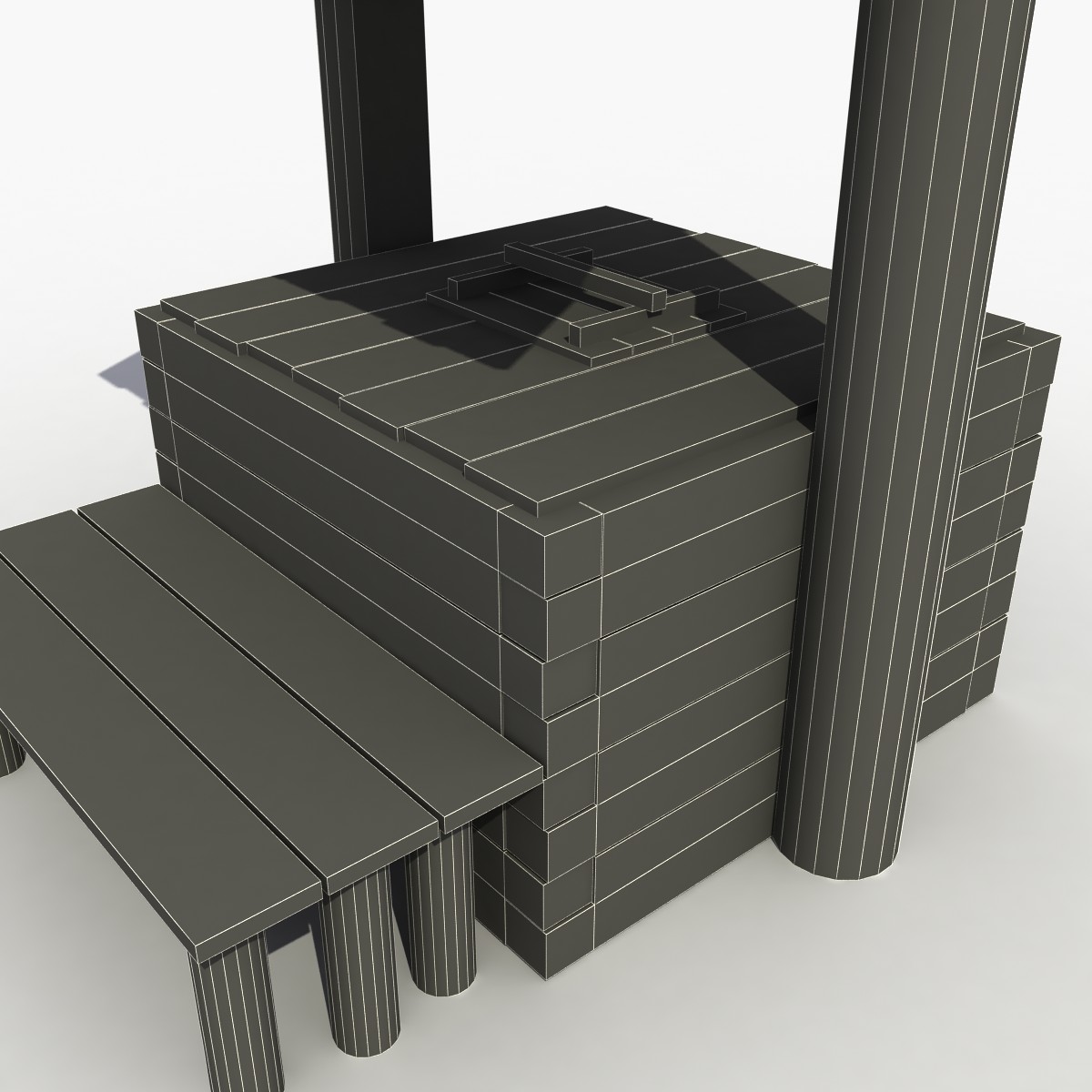 Деревянный колодец (Wooden Well)