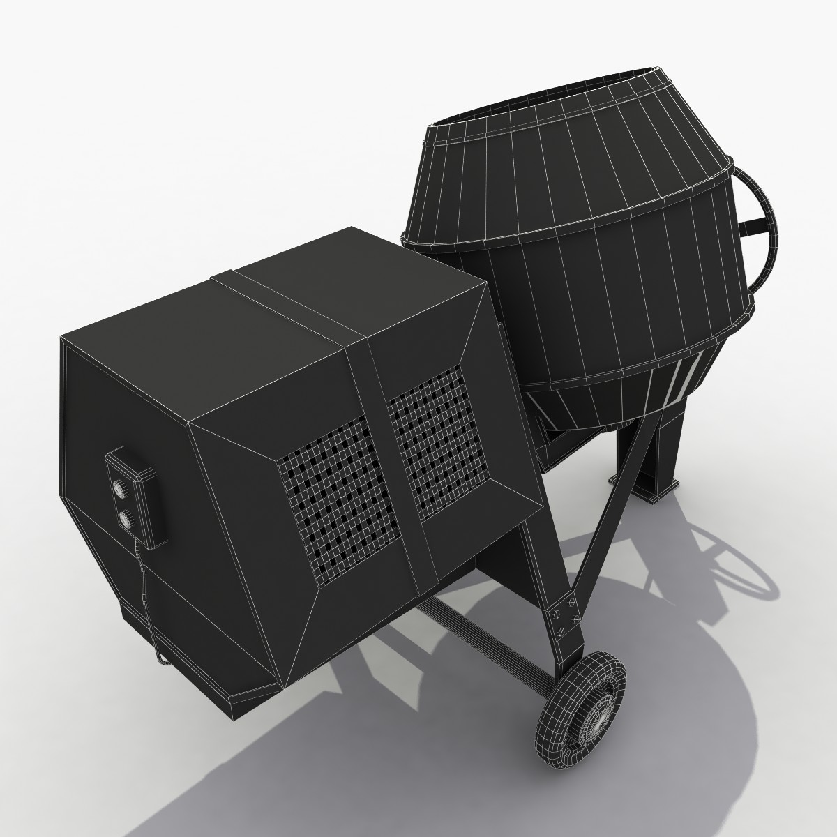 Бетономешалка (Concrete Mixer)