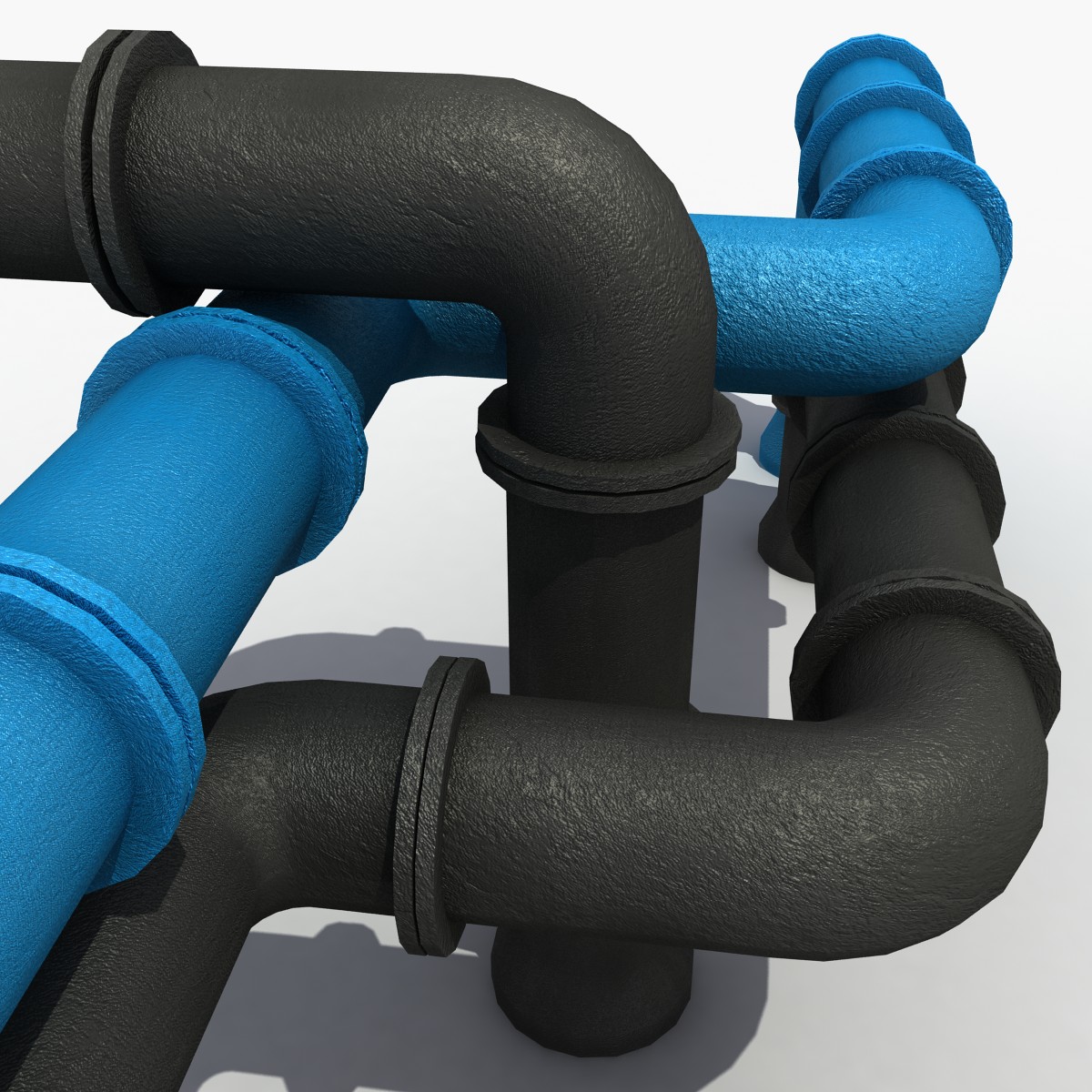 Трубопровод 3D модель models