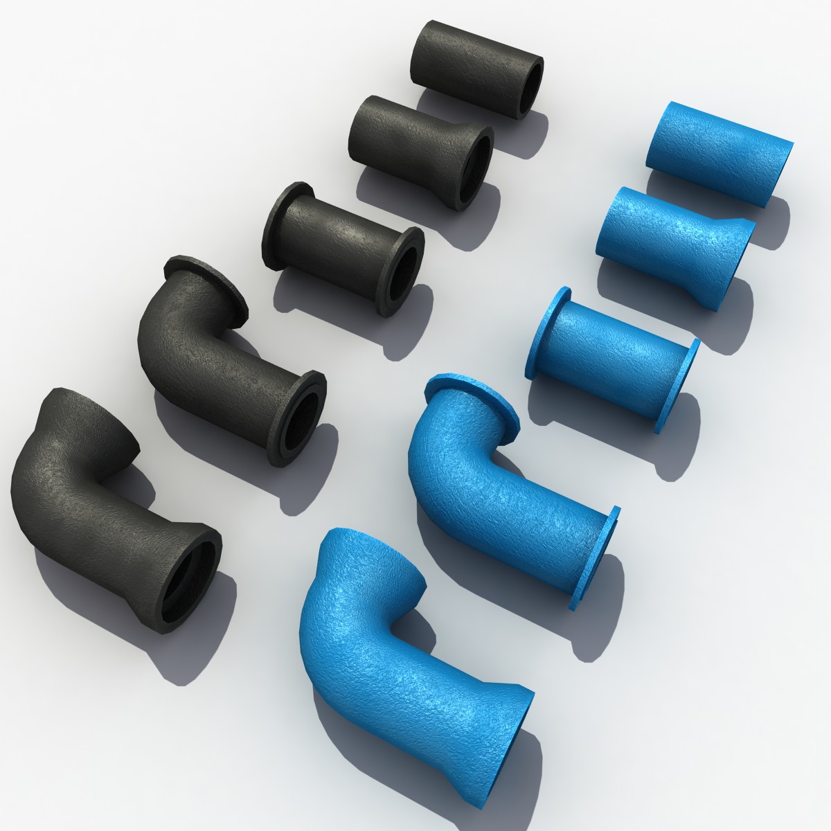 Трубопровод 3D модель models