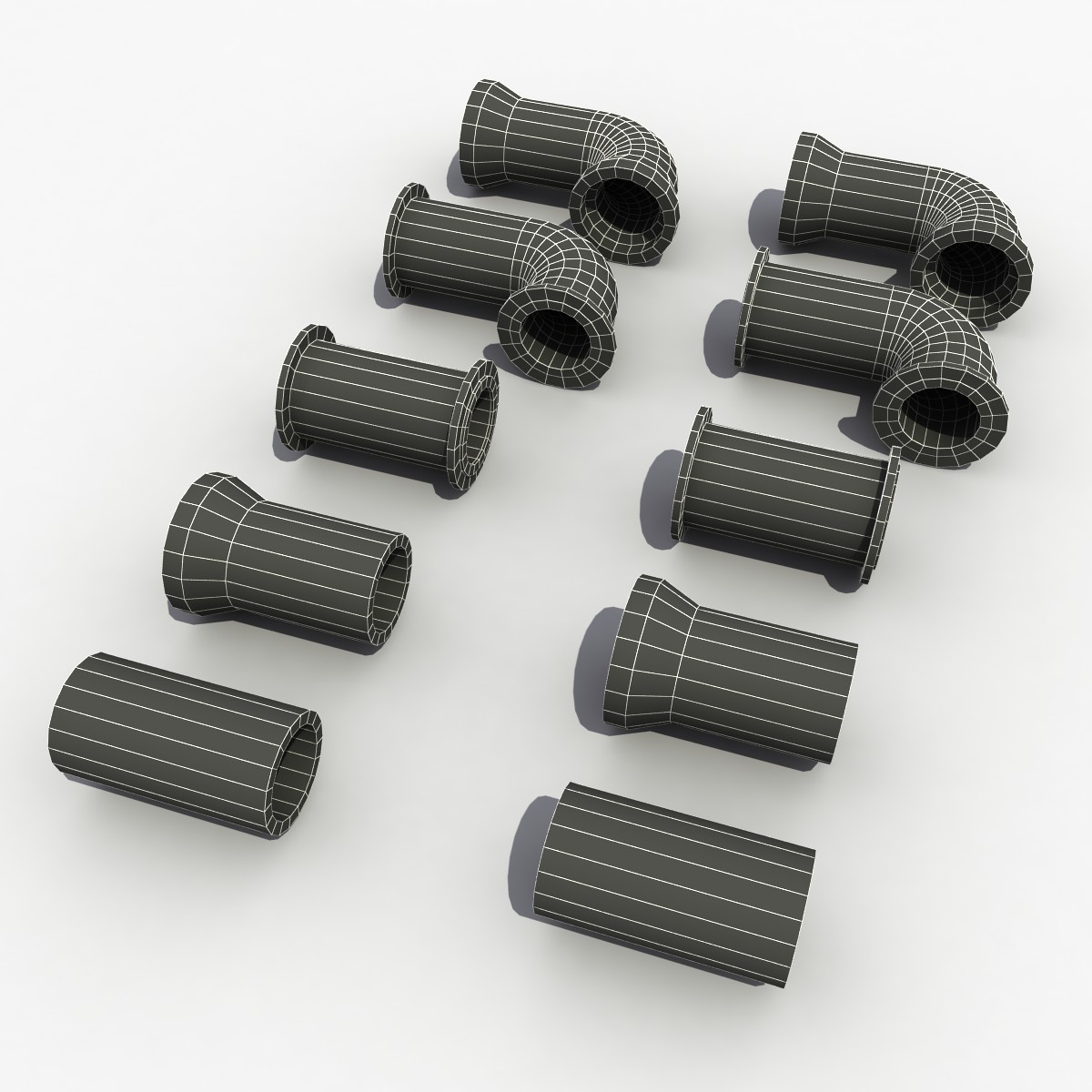 Трубопровод 3D модель models