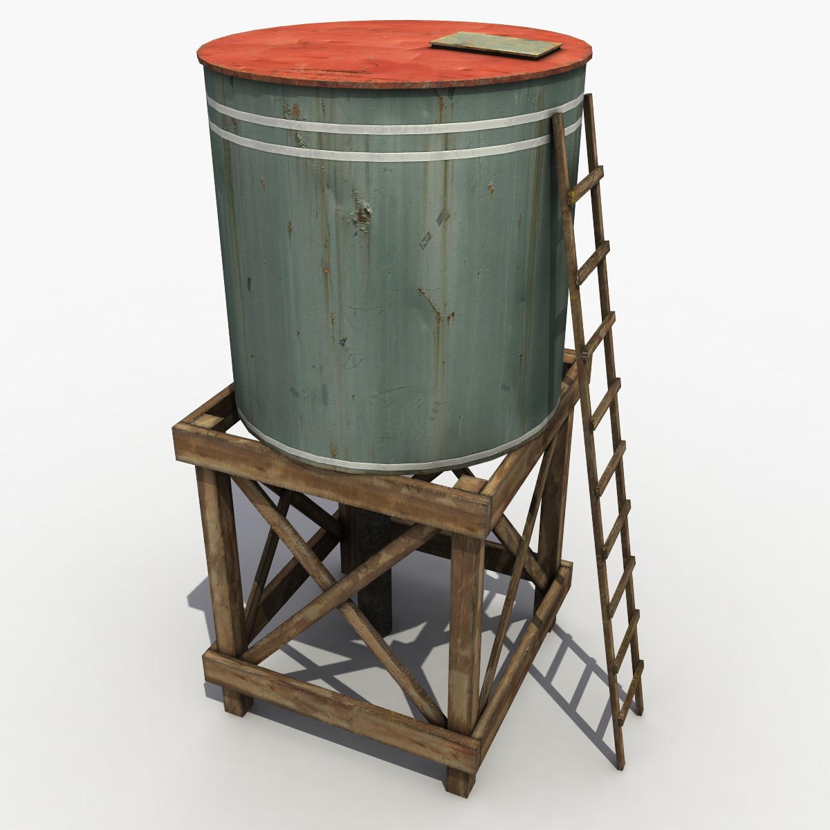 3d model Old water tower