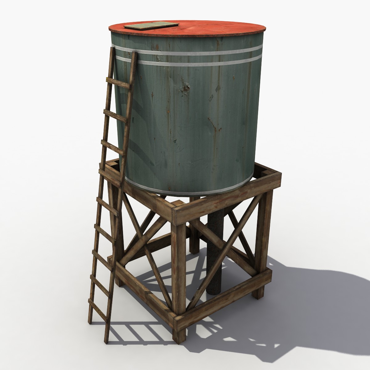 3d model Old water tower