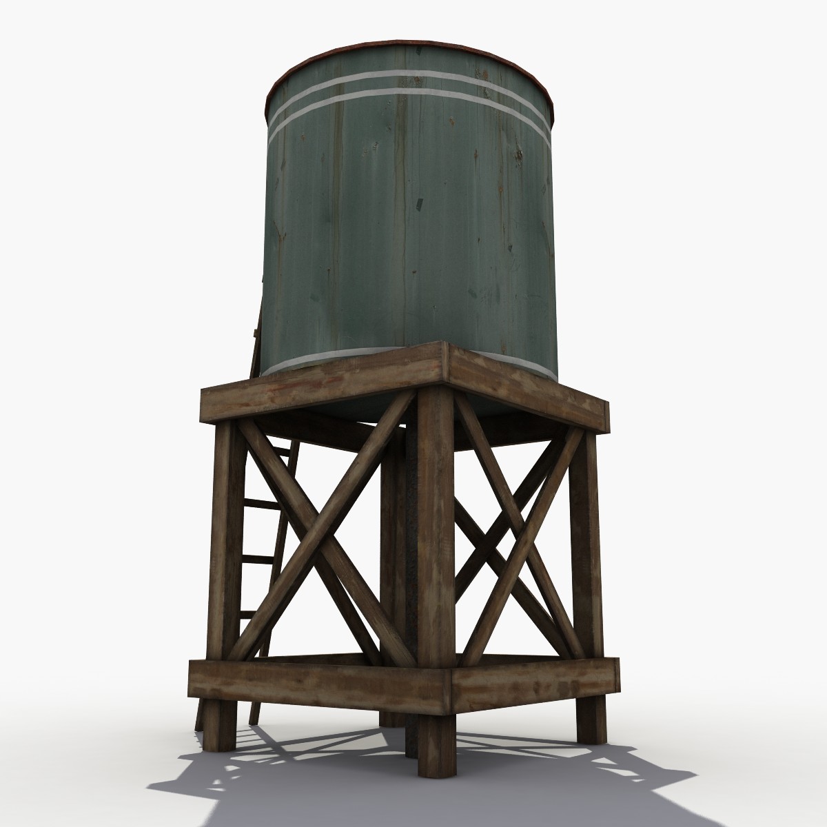 3d model Old water tower