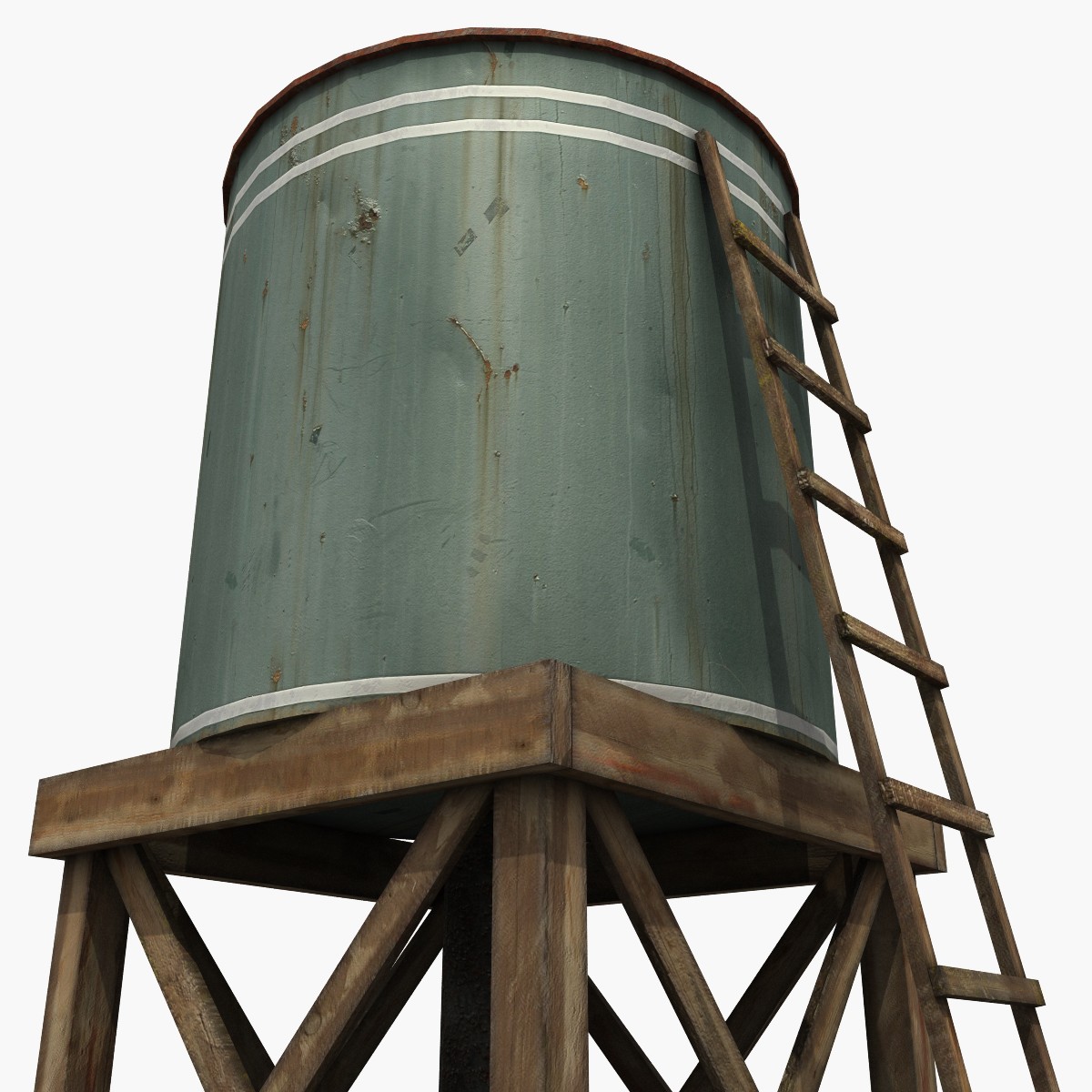 3d model Old water tower